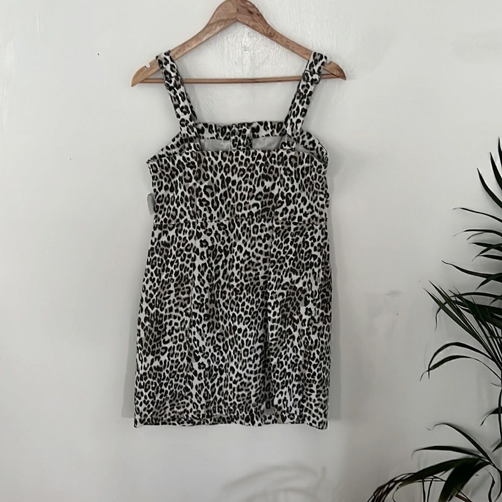Thread & Supply Leopard Overall Dress - Picture 4 of 7